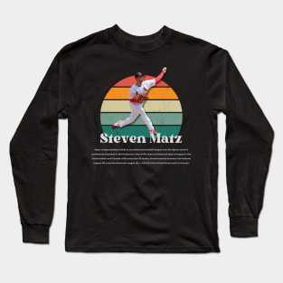 Steven Matz Vintage Vol 01 Long Sleeve T-Shirt